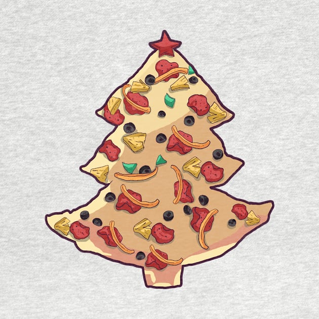 Pizza Christmas Tree by BlackArmy2017
